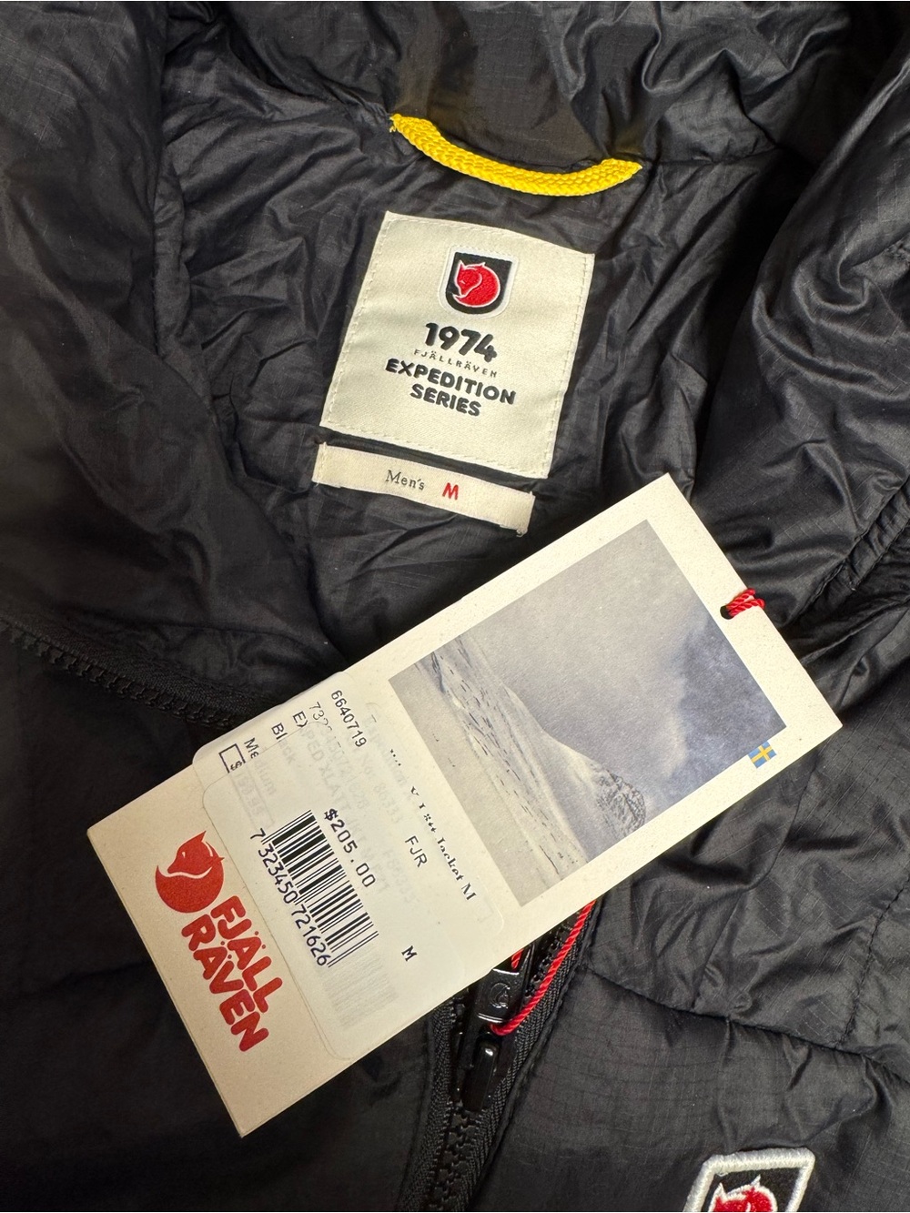Fjallraven Men's Expedition X-Latt Black Jacket View 4